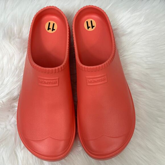 Hunter Shoes - Hunter In/Out Bloom Algae Foam Mule Clogs Size 11